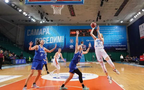Женская баскетбольная Самара поборется за пятое место чемпионата Премьер-лиги